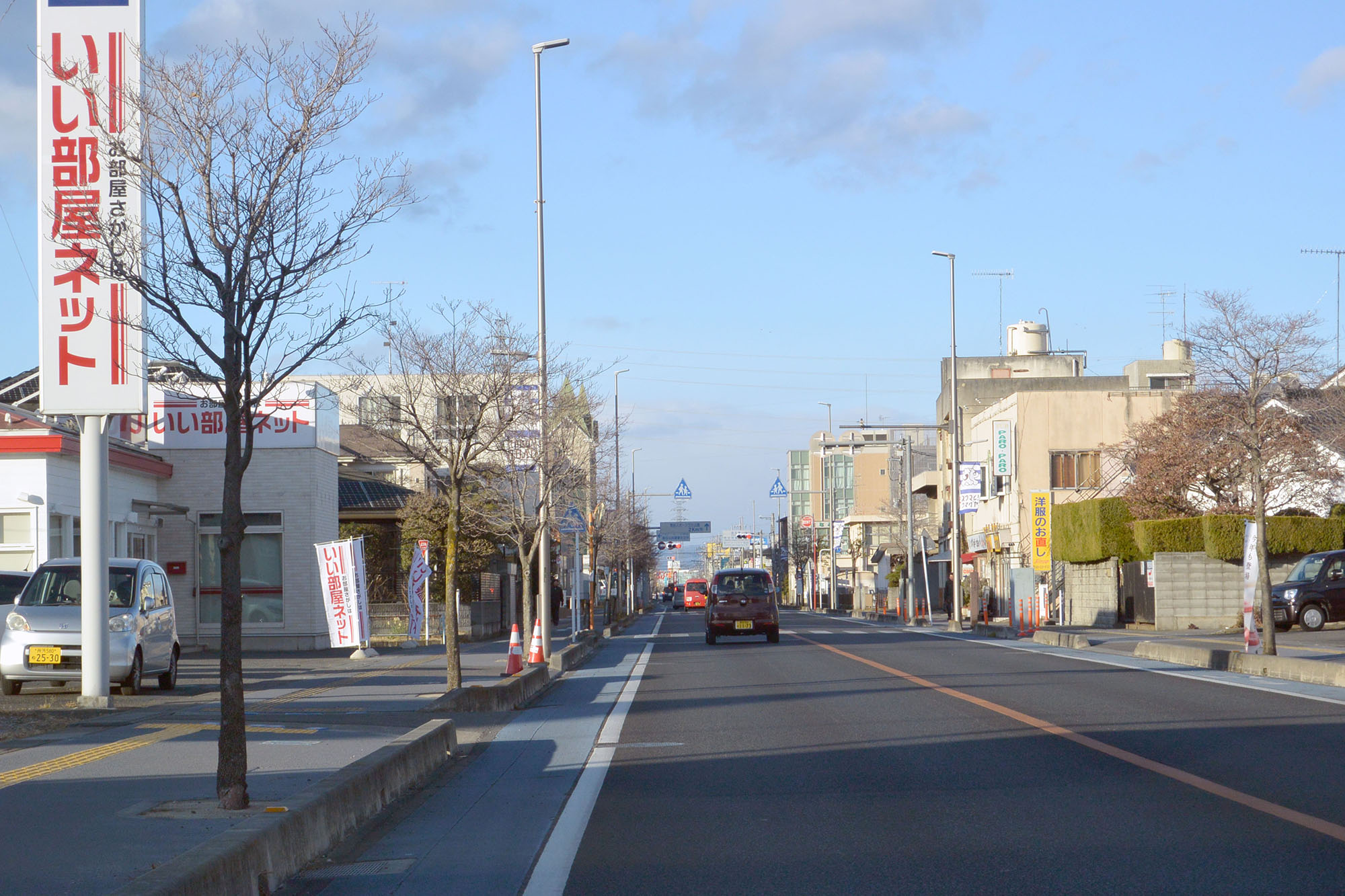 まっすぐ北へ